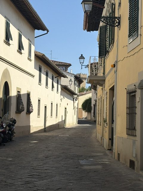 Quiet village street