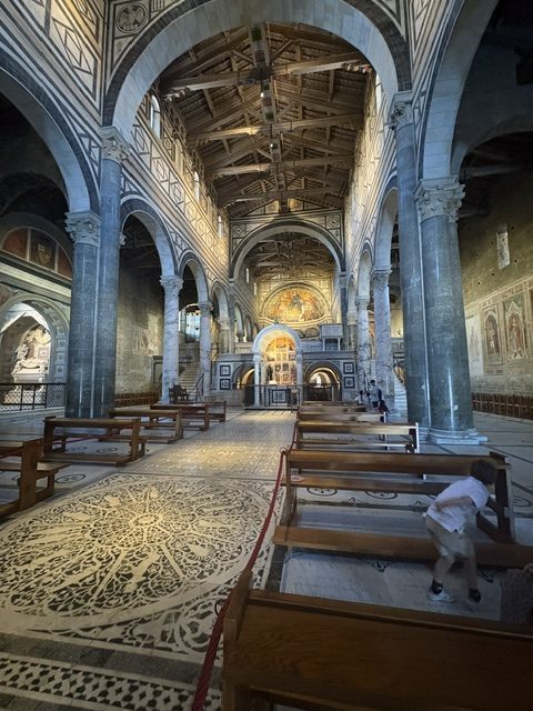 Nave toward the apse