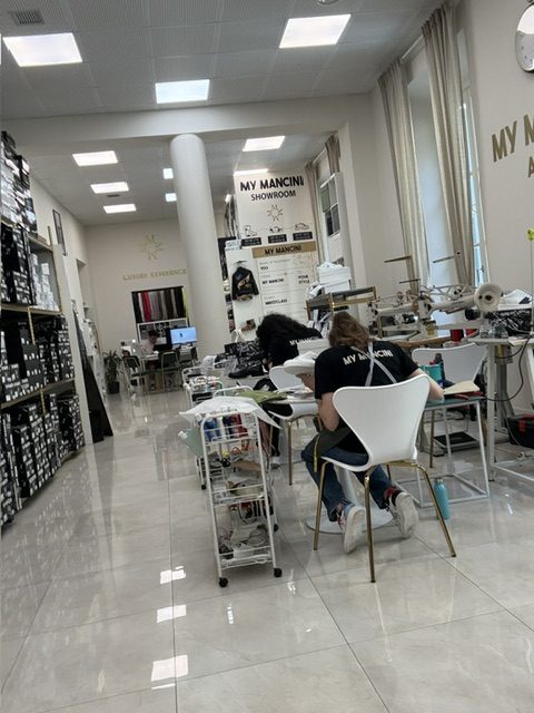 My Mancini sneaker workshop