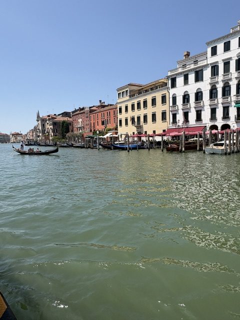 Grand Canal with gondolas